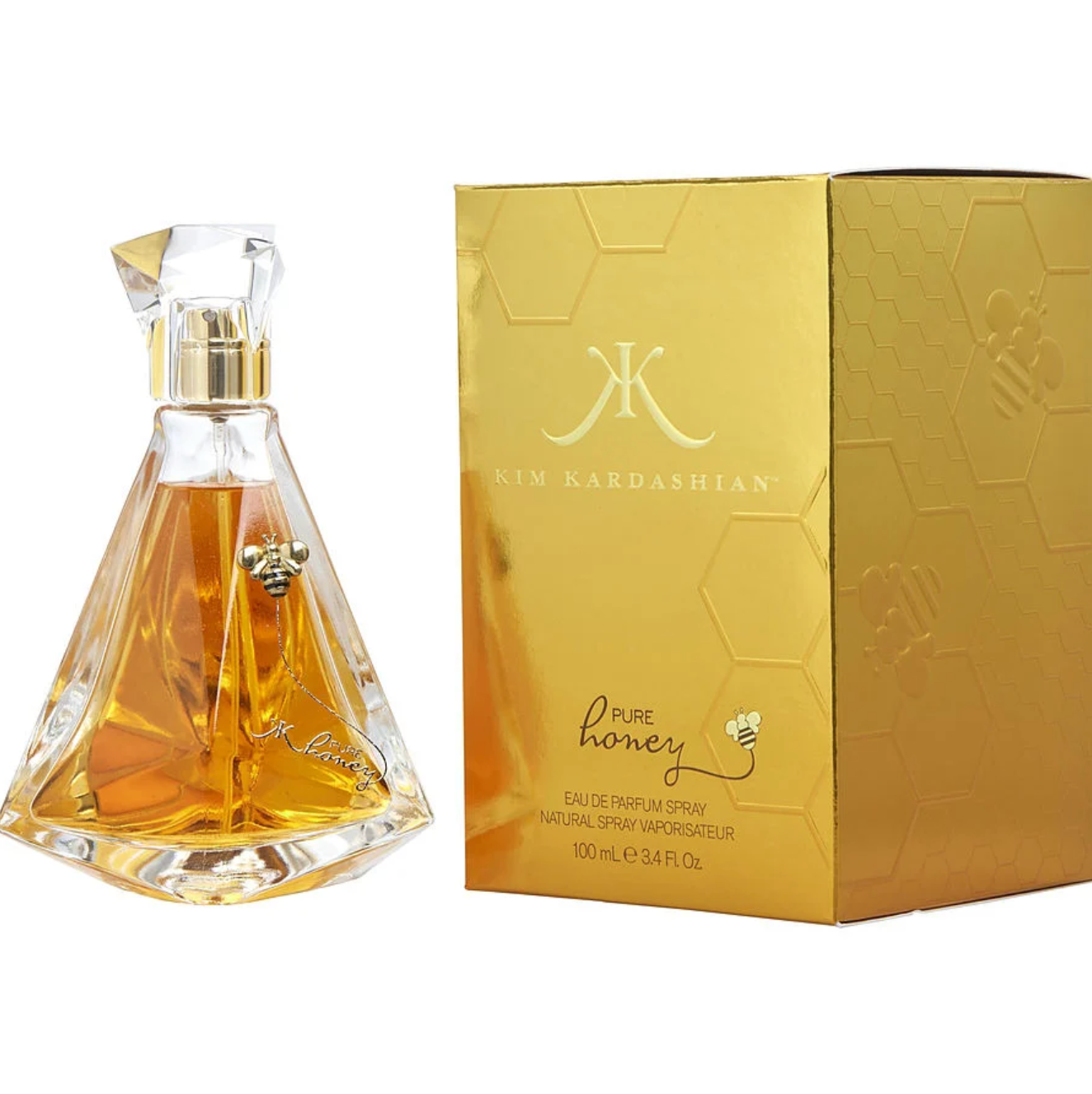 Kim Kardashian Pure Honey women Eau De Parfum Spray 3.4 oz by Kim Kardashian image 0