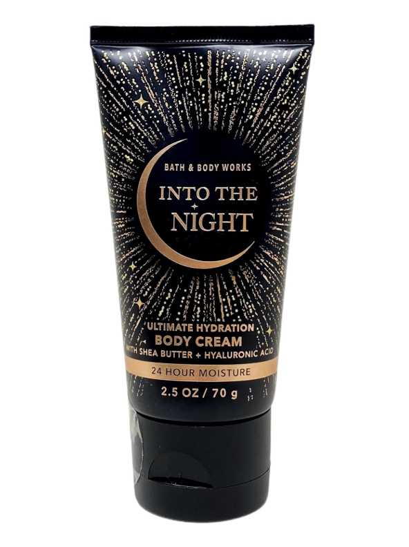 Bath & Body Works Into the Night Travel-Size Body Cream (2.5 oz / 70 g) image 0