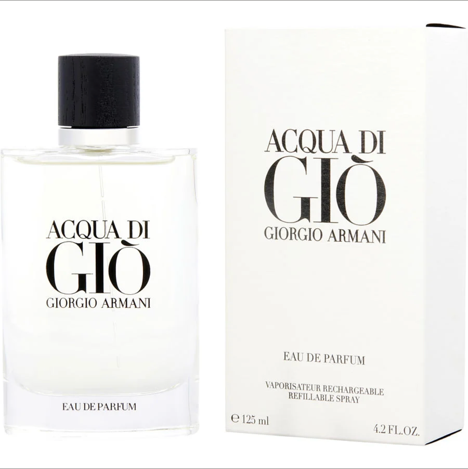 Acqua Di Gio men Eau De Parfum Spray By Giorgia Armani - 4.2oz/125ml image