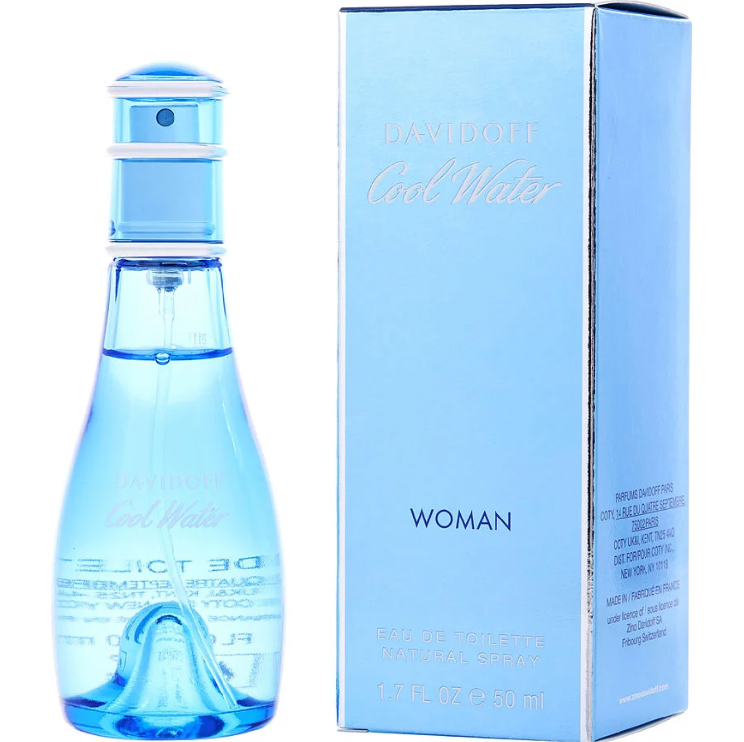 Cool Water Women Eau De Toilette Spray by Davidoff - 1.7oz/50ml image