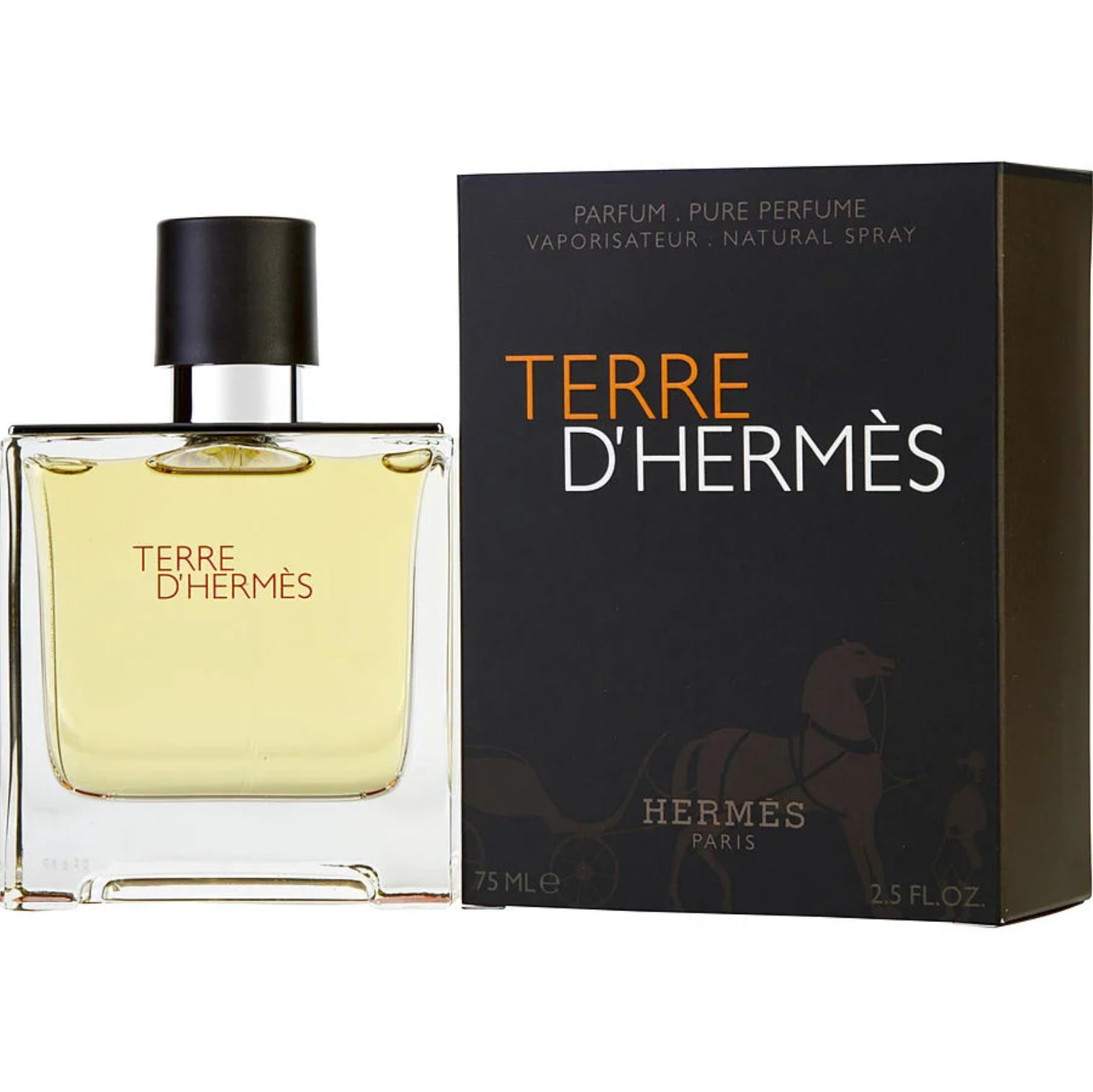 Terre d'Hermes Parfum Parfum Spray For Men - 2.5oz/75ml image