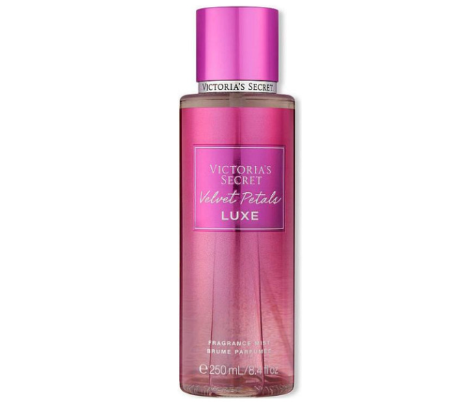 Victoria's Secret Velvet Petals Luxe Fragrance Mist Orange 8.4 Fl Oz image 0