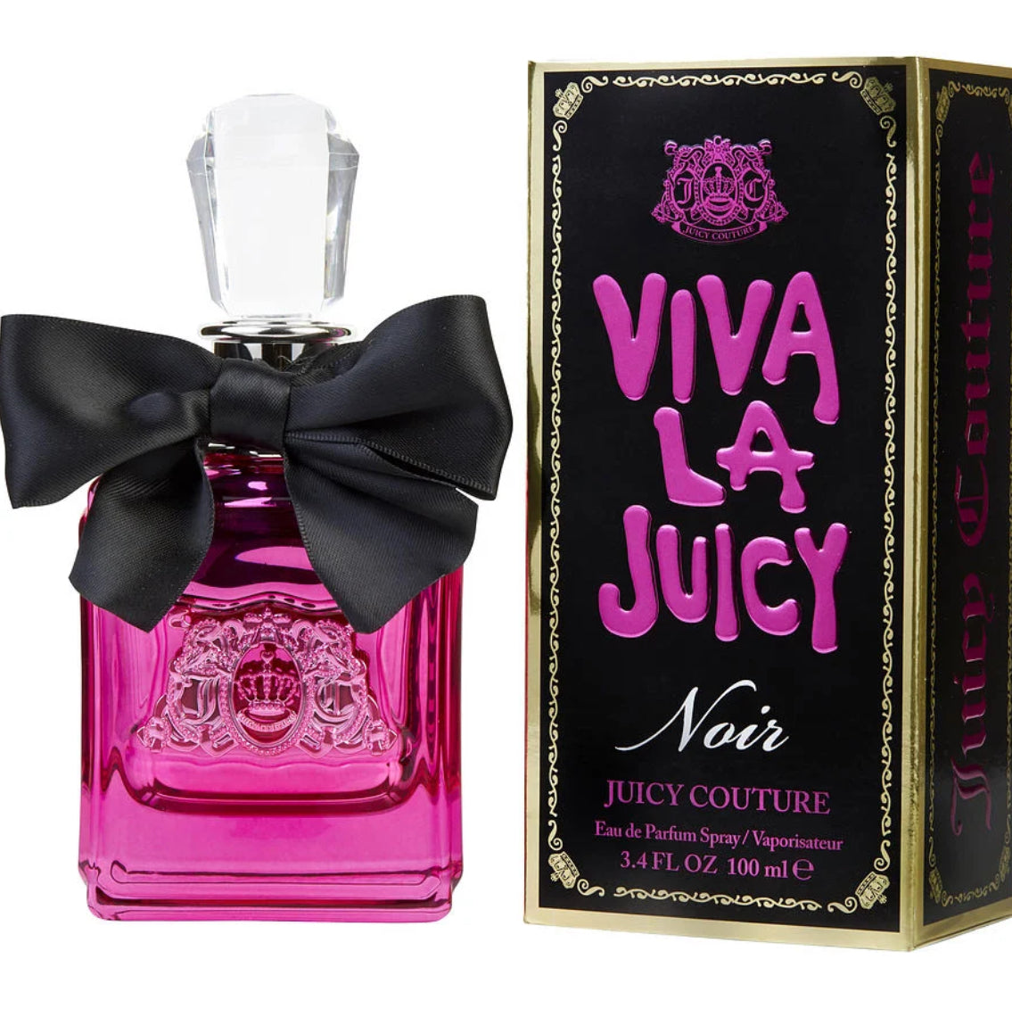 Viva La Juicy Noir women Eau De Parfum Spray by Juicy Couture - 3.4oz/100ml image