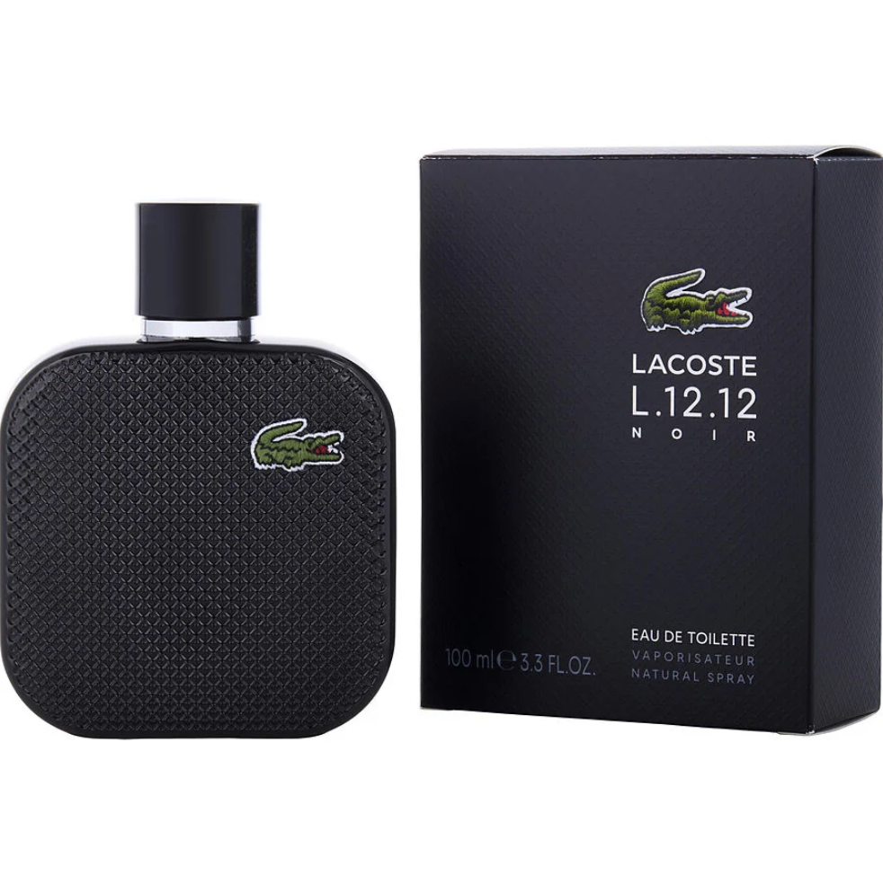 Lacoste Eau De Lacoste L.12.12 Noir men Eau De Toilette Spray 3.3 oz image 0