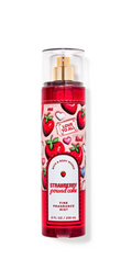 BATH & BODY WORKS STRAWBERRY POUND CAKE FINE FRAGRANCE MIST BODY SPRAY 8 OZ image 0