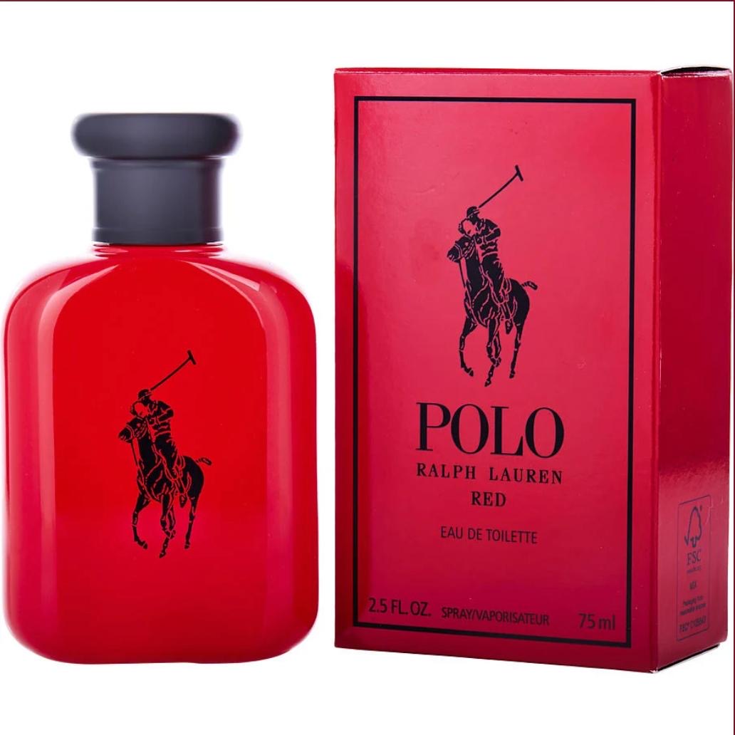 Polo Red Cologne Eau De Toilette Spray Men by Ralph Lauren - 2.5oz/75ml image