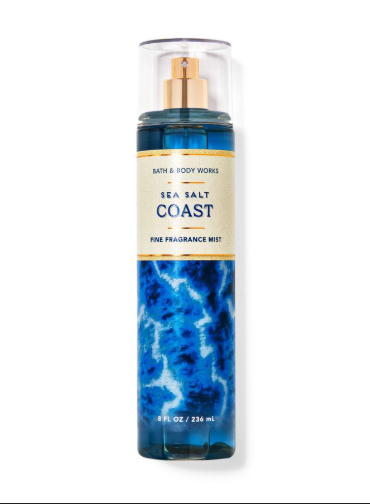 BATH & BODY WORKS SEA SALT COAST FRAGRANCE BODY MIST SPRAY 8 FL OZ image 0