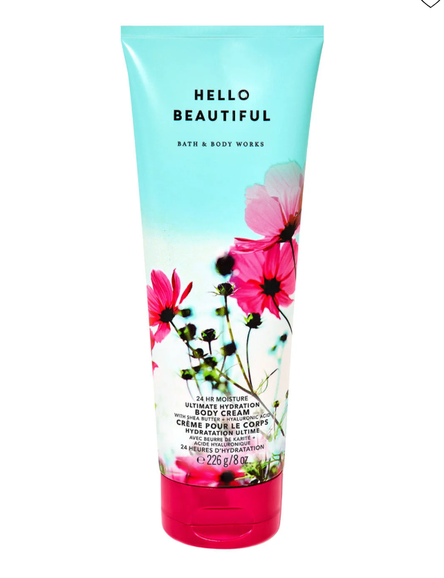 HELLO BEAUTIFUL Body cream by BATH & BODY WORKS/8oz image 0