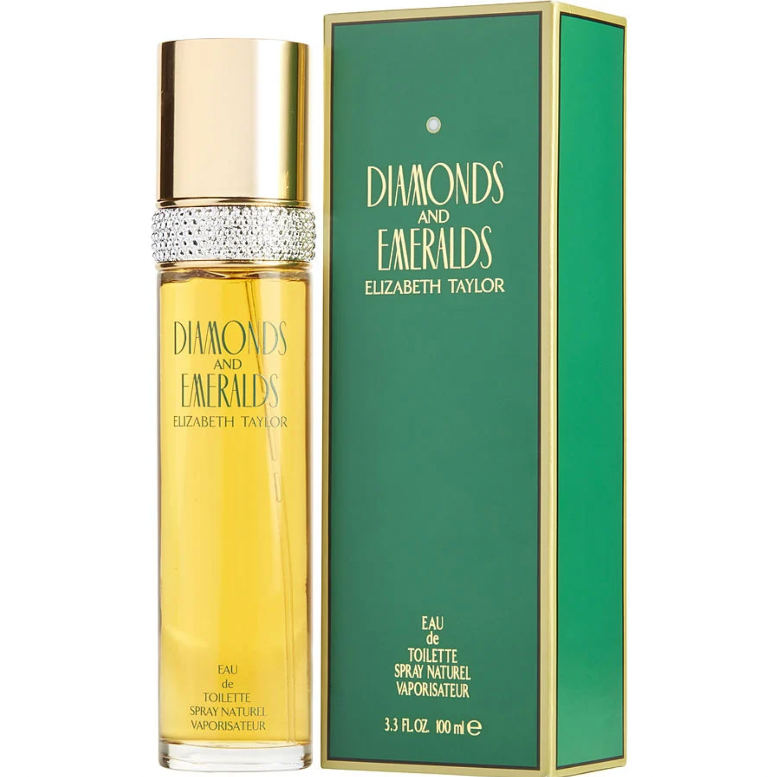 Diamonds & Emeralds Women Eau De Toilette Spray - 3.4oz/100ml image