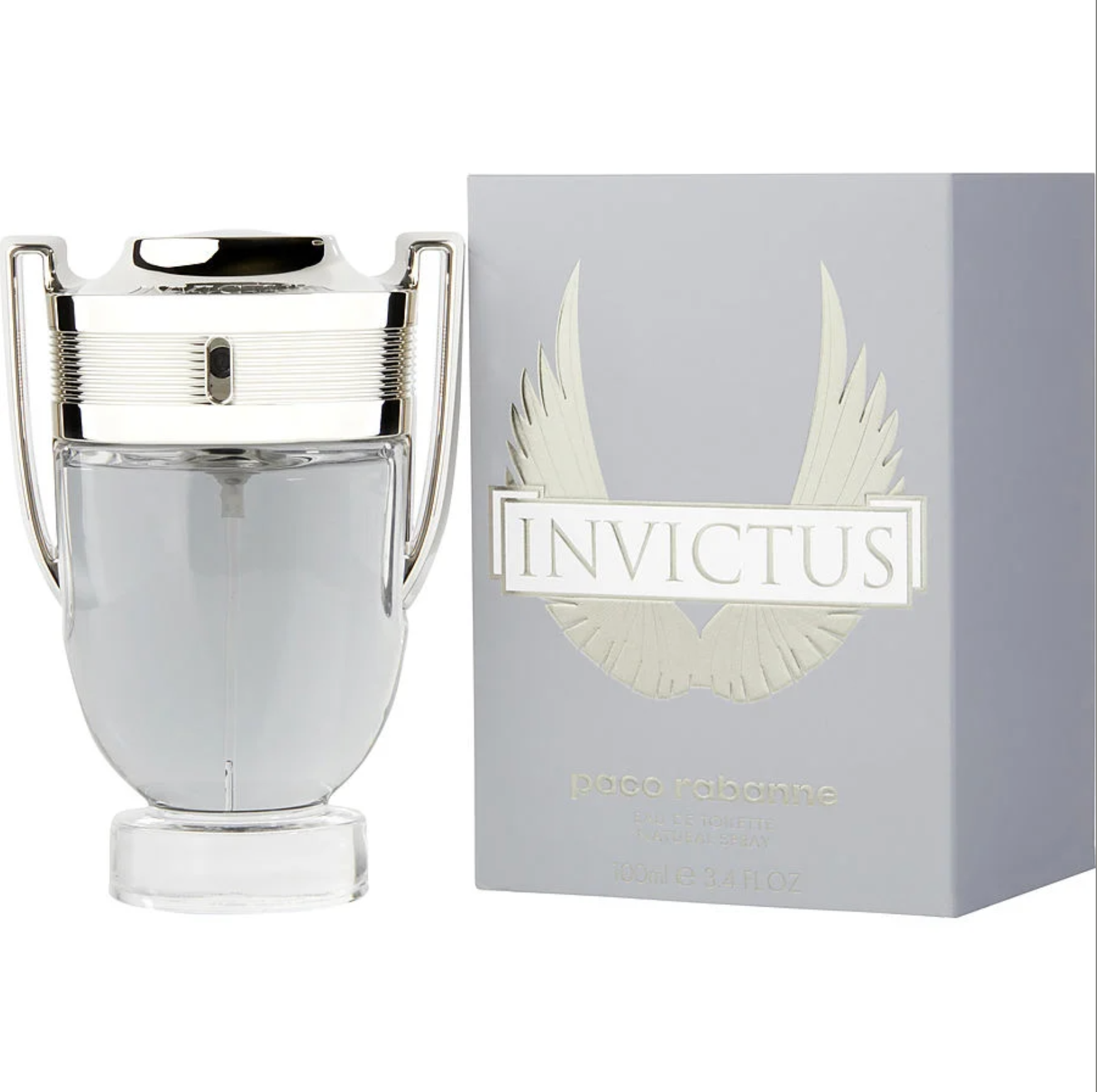 Invictus Eau de Toilette By Paco Rabbanne For Men - 3.4oz/100ml image