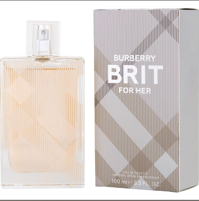 Burberry Brit women Eau De Toilette Spray - 3.3 oz / 100 ml image