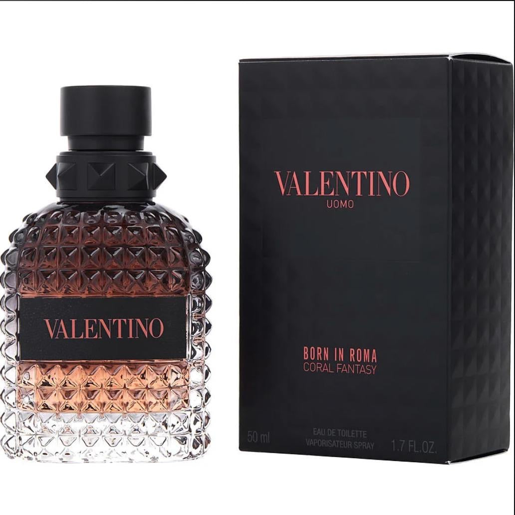 Valentino Uomo Born In Roma Coral Fantasy men Eau De Toilette Spray - 1.7oz/50ml image