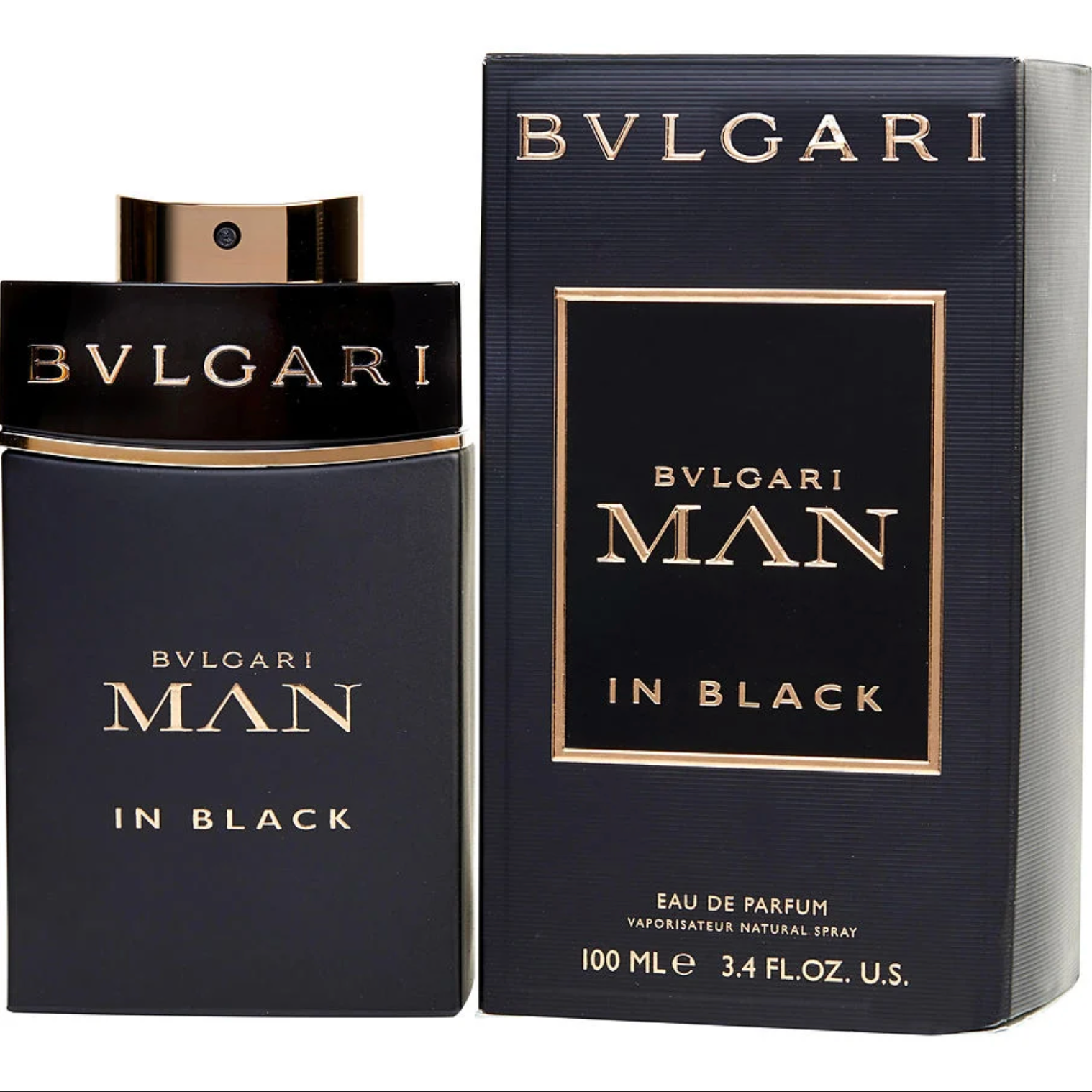 Bvlgari Man In Black men Eau De Parfum Spray By Bvlgari - 3.4oz/100ml image