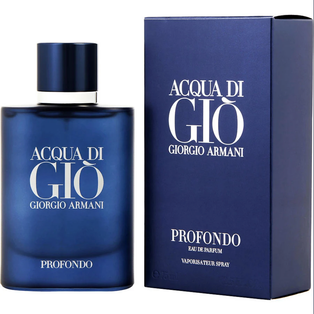 Acqua di Gio Profondo Eau De Parfum Spray By Giorgio Armani - 2.5oz/75ml image