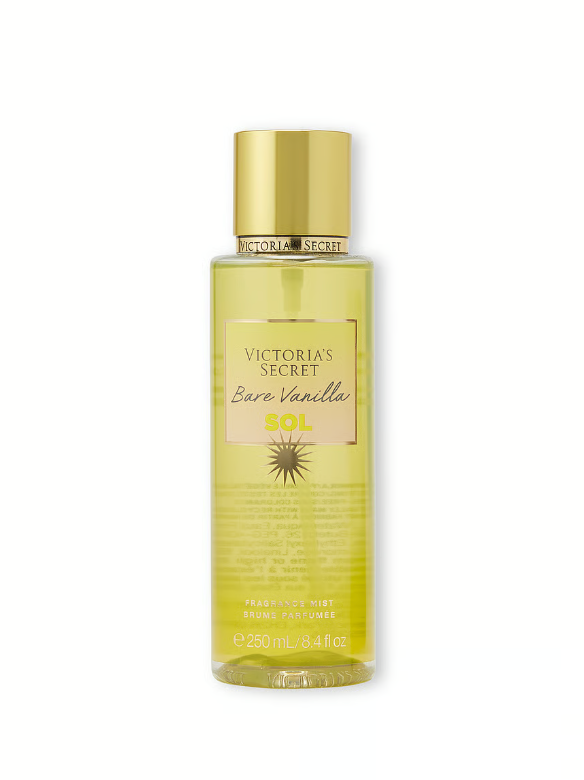 Victoria’s Secret Bare Vanilla Sol Fragrance Body Mist Spray 8.4 fl oz image 0