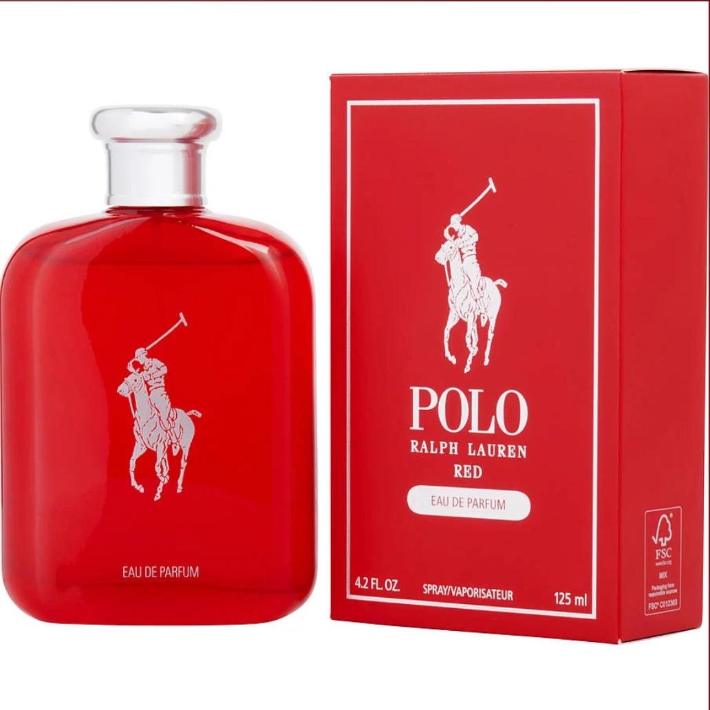 Polo Red Men Eau De Parfum Spray by Ralph Lauren - 4.2oz/125ml image