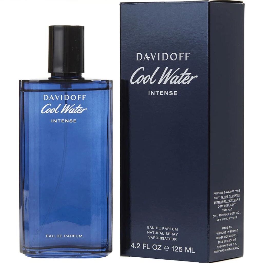 Cool Water Intense men Eau De Parfum Spray 4.2 oz by Davidoff image 0