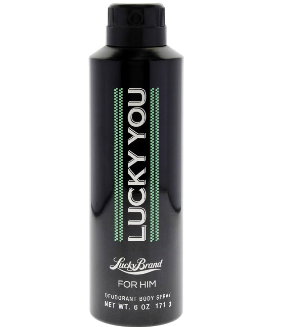 Lucky You men Deodorant Body Spray 6 oz image 0