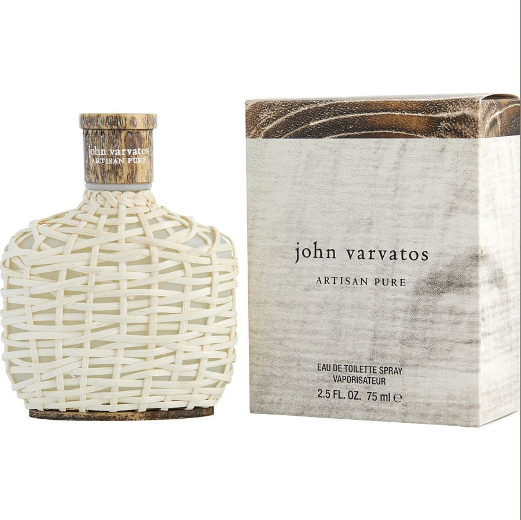 John Varvatos Artisan Pure Eau De Toilette Spray 2.5 oz image 0