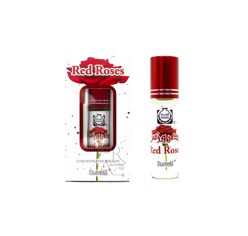 RED ROSES - 6 ML ROLL-ON PERFUME OIL BY SURRATI image 0