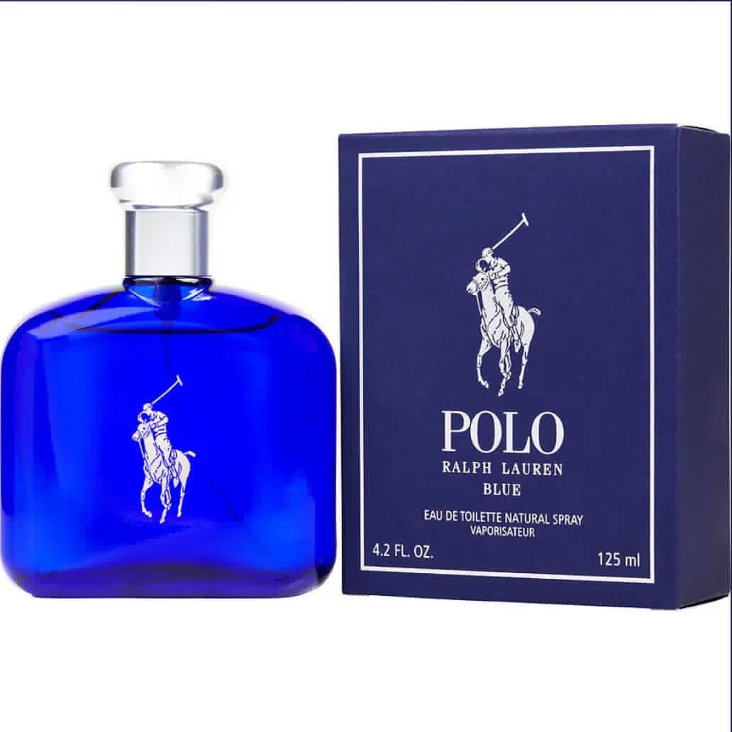 Polo Blue Cologne Eau De Toilette Spray Men by Ralph Lauren - 4.2oz/125ml image