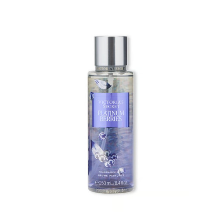 Victoria’s Secret Platinum Berries Fine Fragrance Body Mist Spray 8.4 fl oz image 0