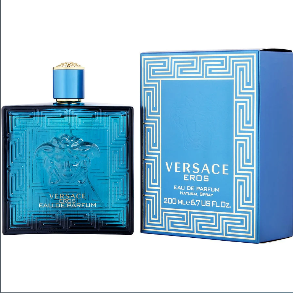 Versace Eros Men Eau De Parfum Spray by Gianni Versace - 6.7oz/200ml image