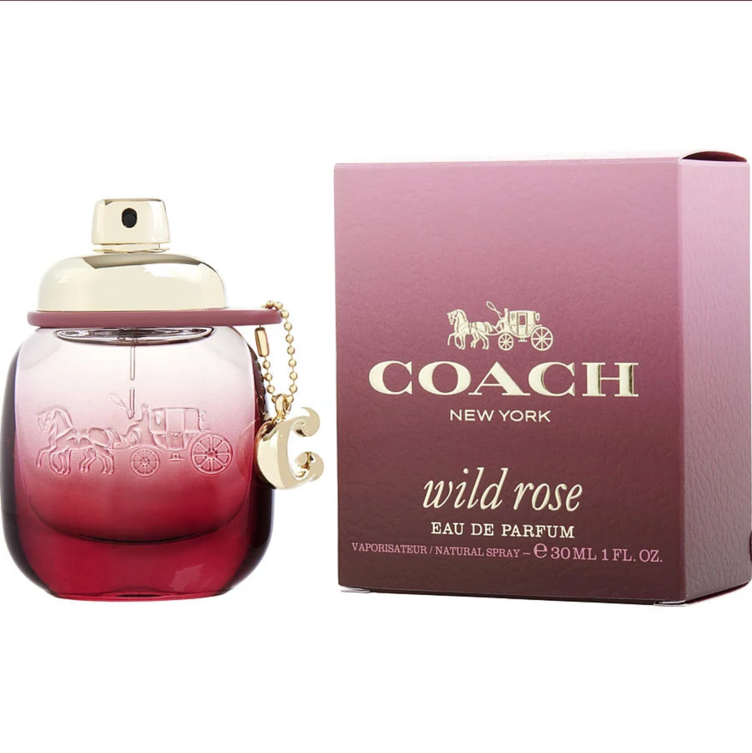 Coach Wild Rose Eau de Parfum For Women - 1oz 30 ml image