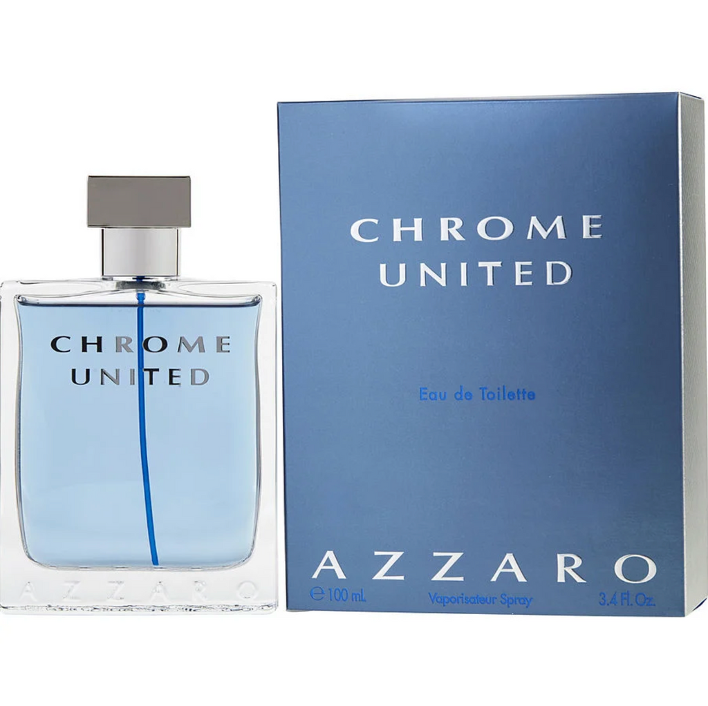 Chrome United men Eau De Toilette Spray - 3.4oz/100ml image