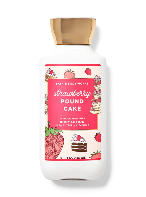 Bath & Body Works “Strawberry Pound Cake” Body Lotion – 8 oz image 0