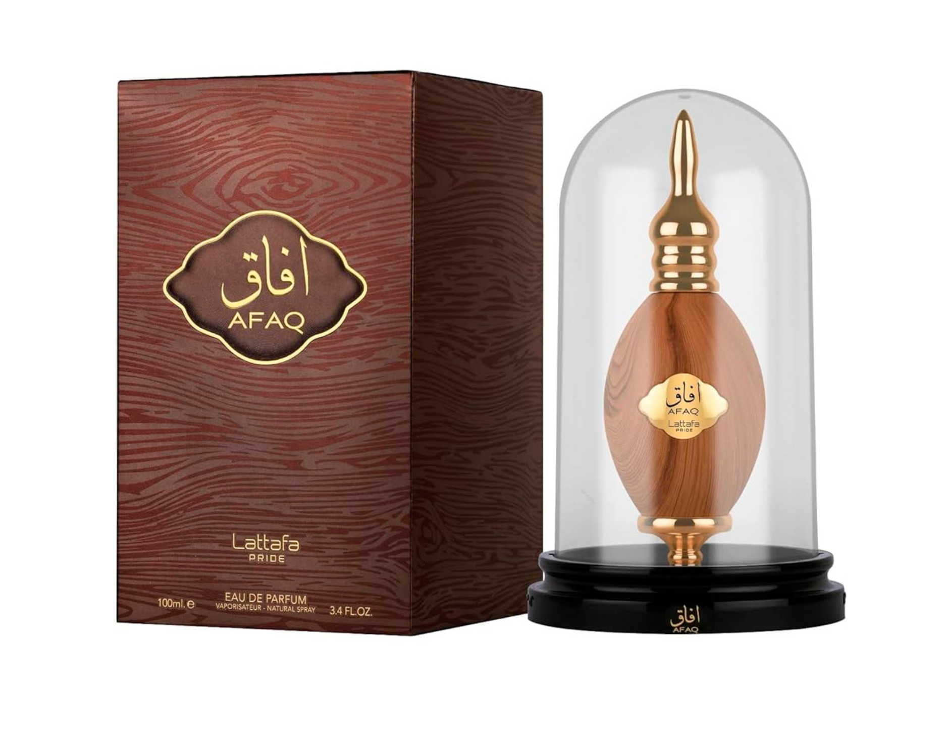 Lattafa Pride Afaq Gold unisex Eau De Parfum Spray 3.4 oz image 0