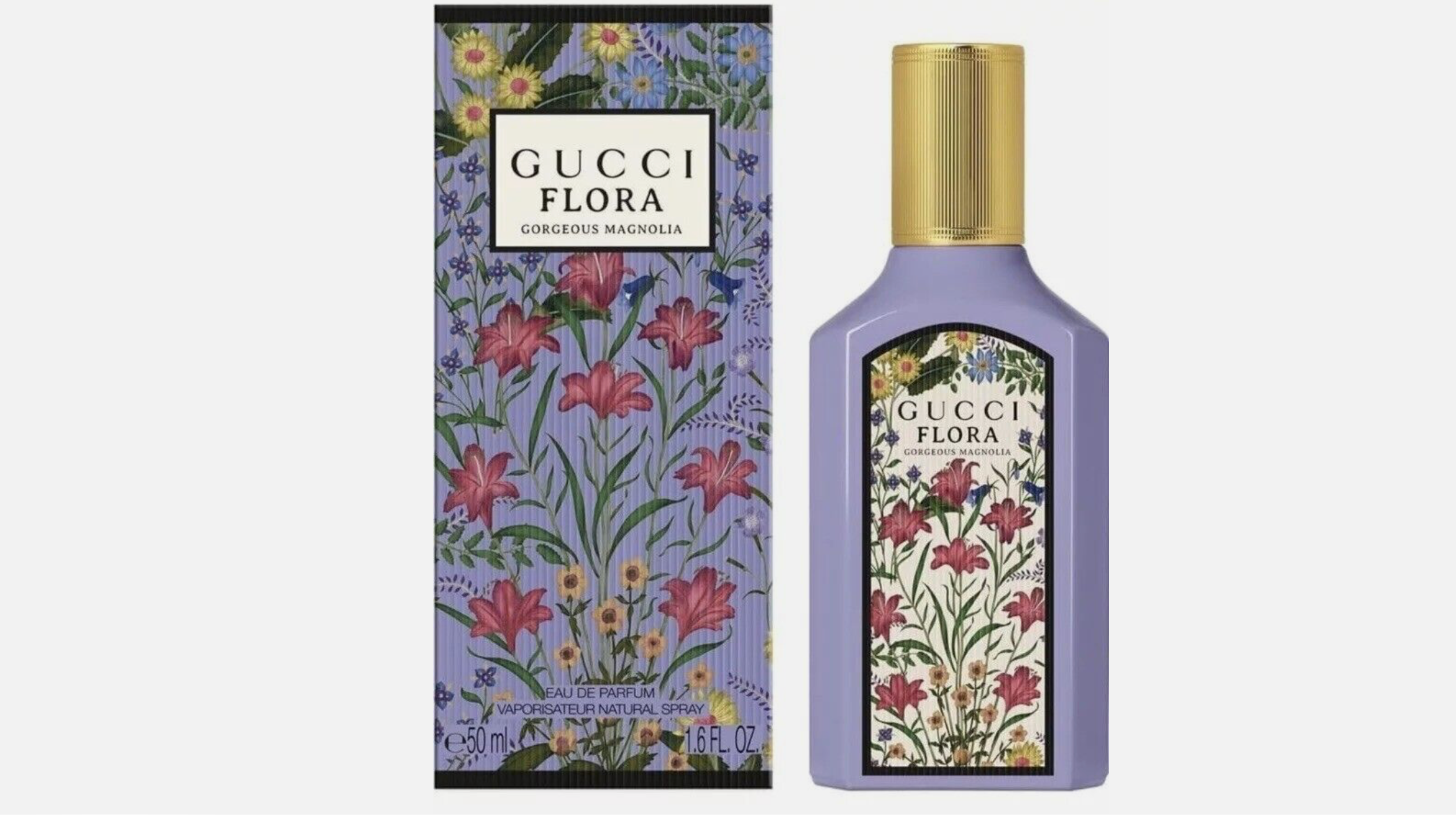 Gucci Flora Gorgeous Magnolia Eau de Parfum For Women - 1.7 oz / 50 ml image