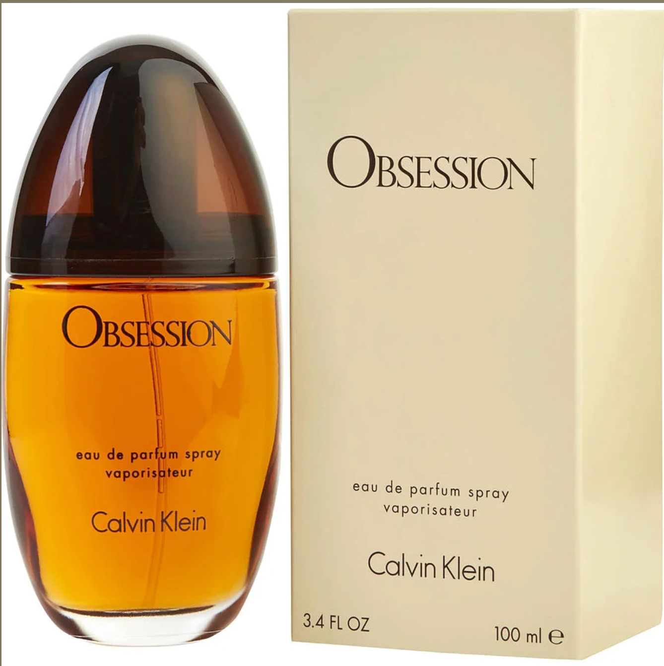 Obsession Perfume Eau De Parfum Spray Women by Calvin Klein - 3.4oz/100ml image