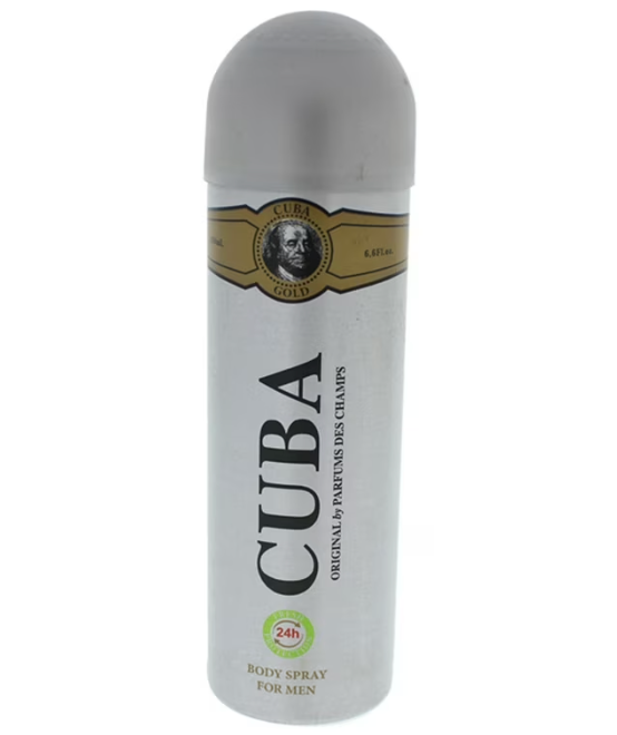 Cuba Gold men Body Spray 6.6 oz image 0