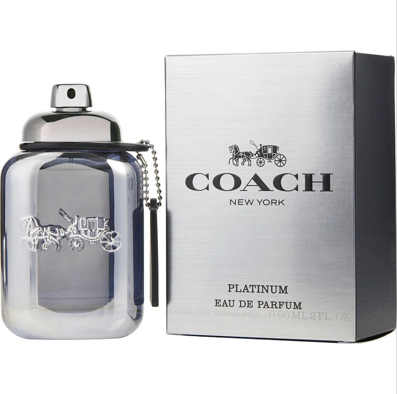 Coach Platinum men Eau De Parfum Spray - 2 oz / 60 ml image