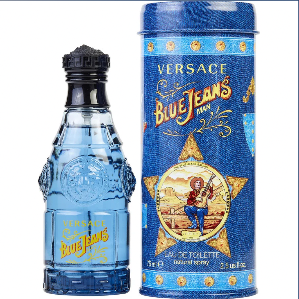 Versace Blue Jeans Cologne Eau De Toilette Spray 2.5 oz by Gianni Versace image 0