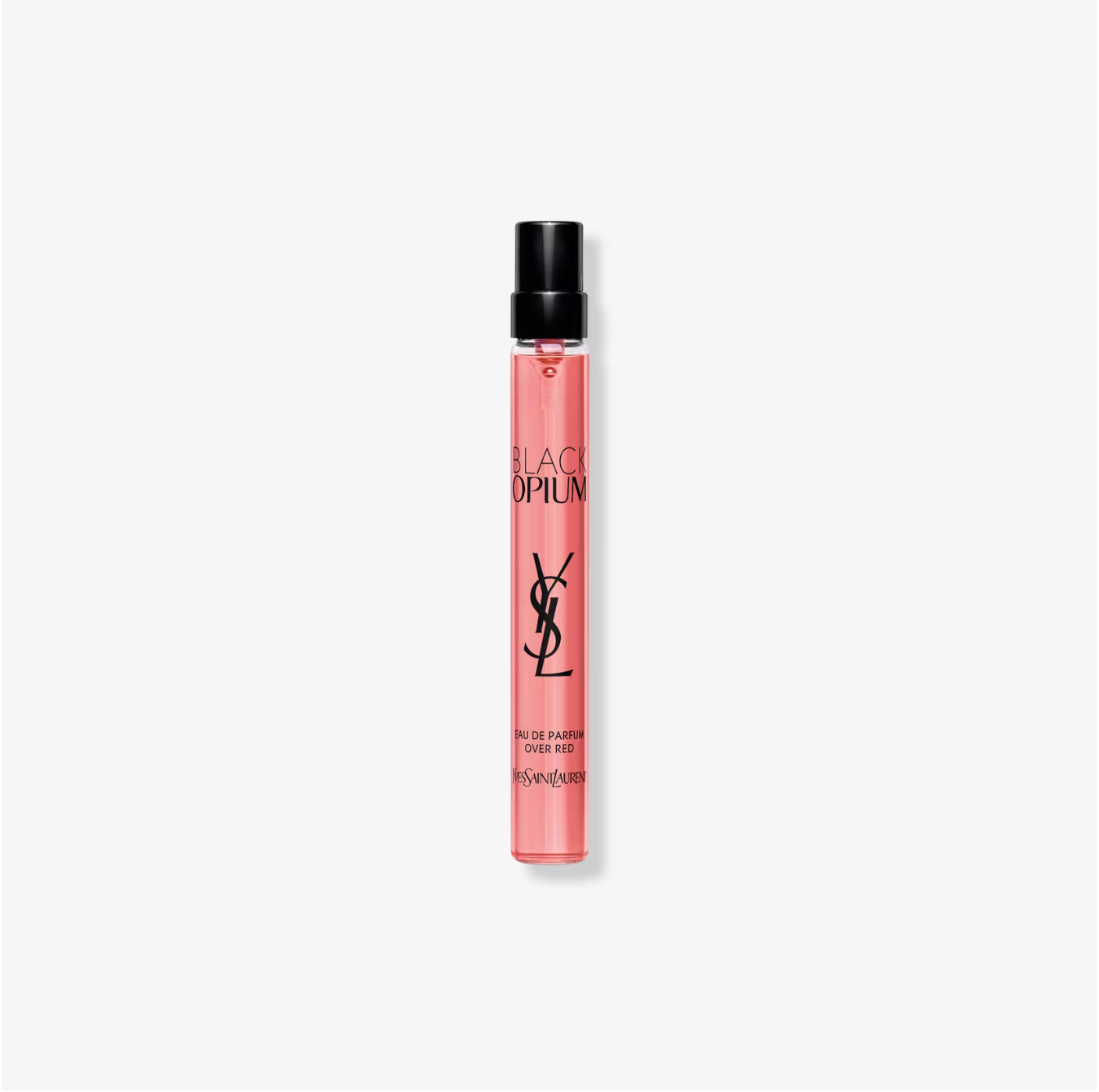 Yves Saint Laurent Black Opium Eau de Parfum Over Red Travel Spray .33oz image 0