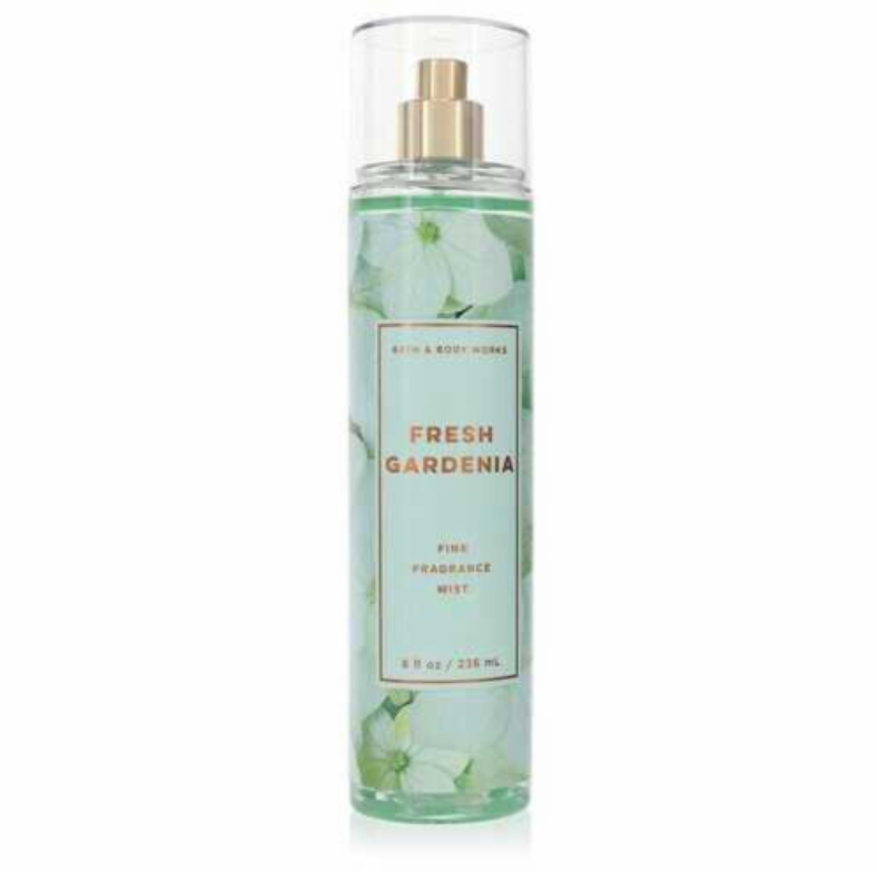BATH & BODY WORKS FRESH GARDENIA FINE FRAGRANCE MIST SPRAY 8 OZ image 0