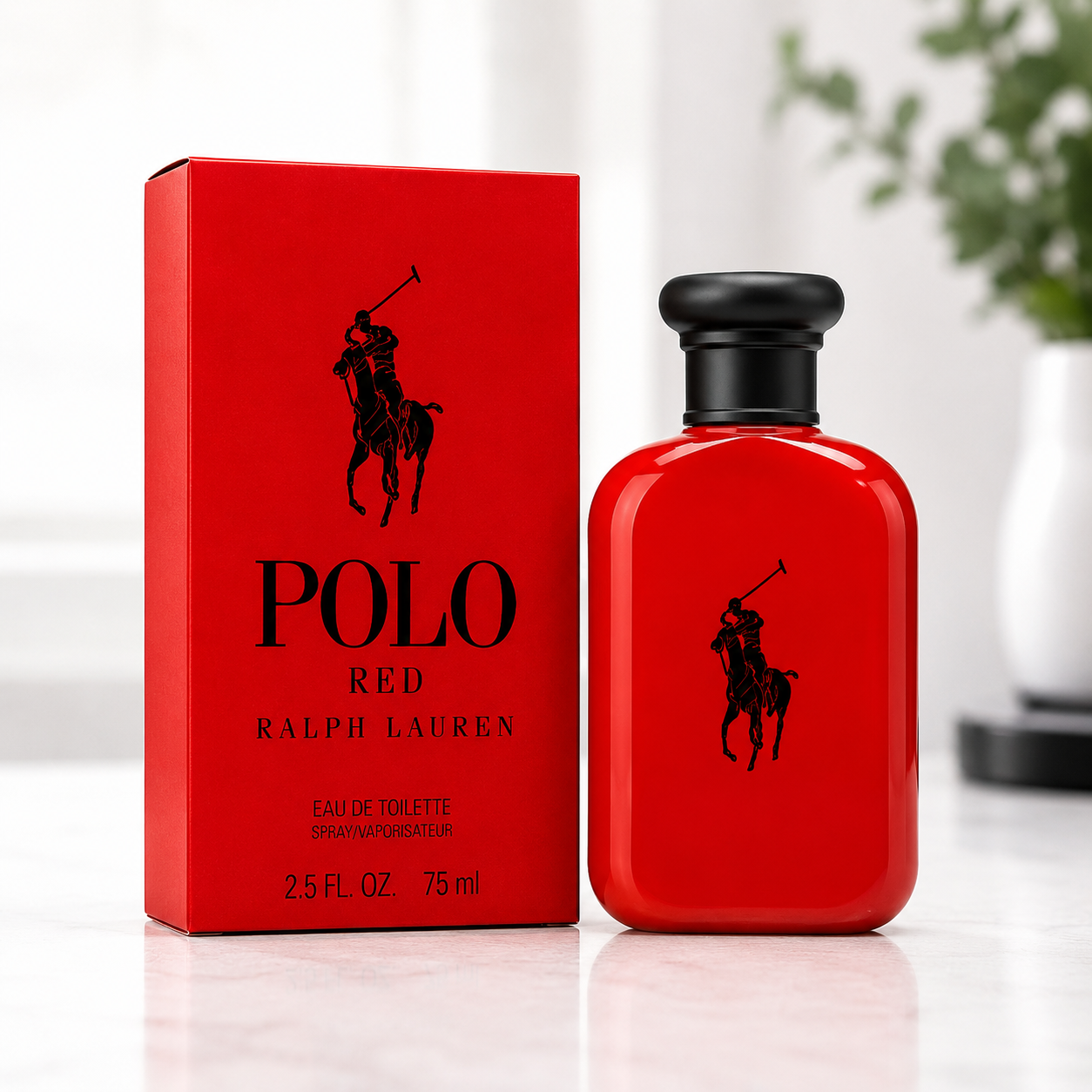 Ralph Lauren Polo Red Eau de Toilette Spray for Men 4.2 oz (125 ml)