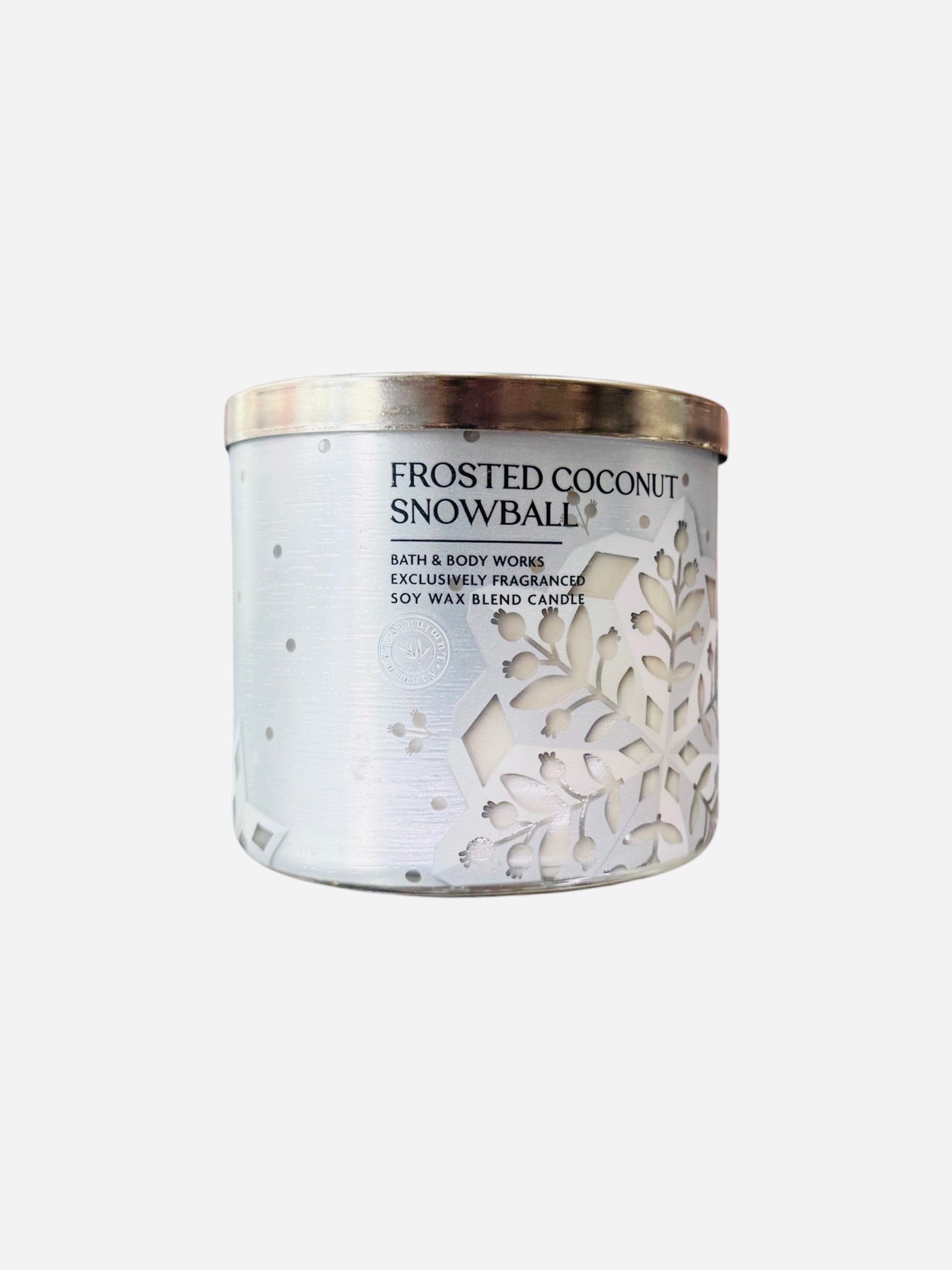 Frosted Coconut Snowball candle 14.5 oz / 411 g
