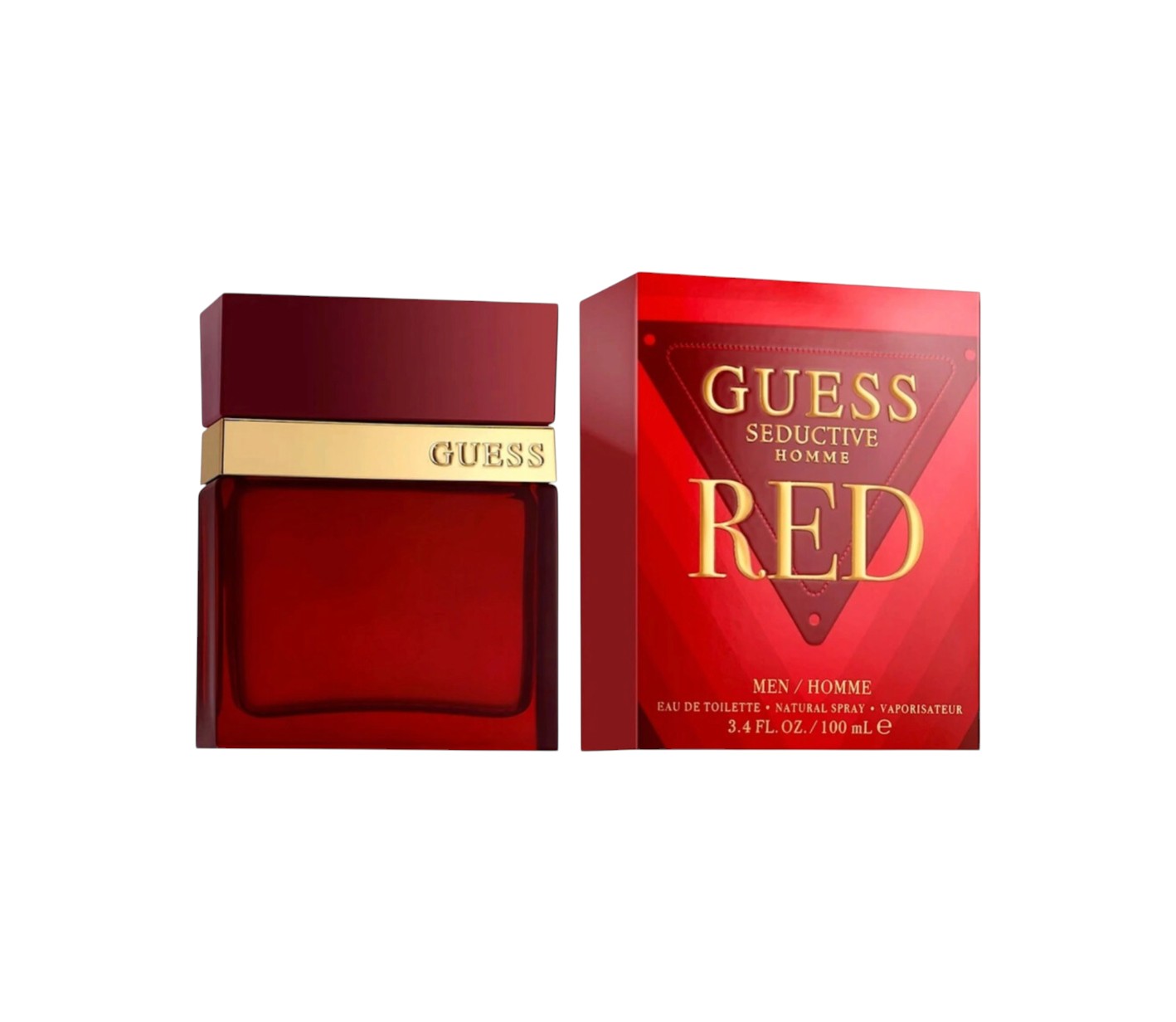 Guess Men's Seductive Red EDT Spray 3.4 oz