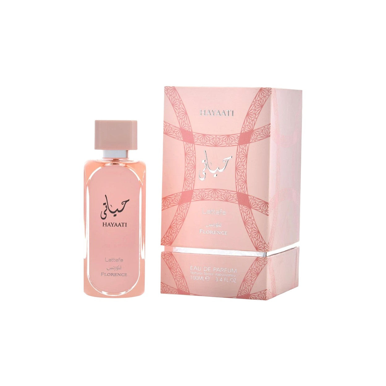 Lattafa Hayaati Florence women Eau De Parfum Spray 3.4 oz