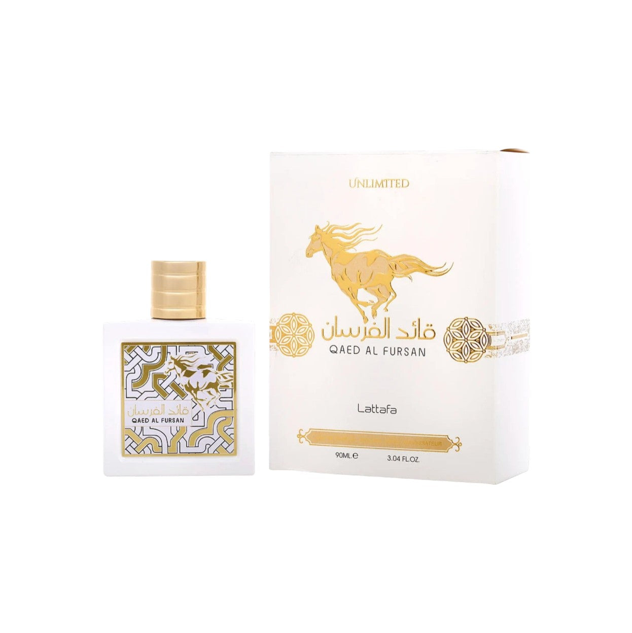 Lattafa Qaed Al Fursan Unlimited unisex Eau De Parfum Spray 3 oz