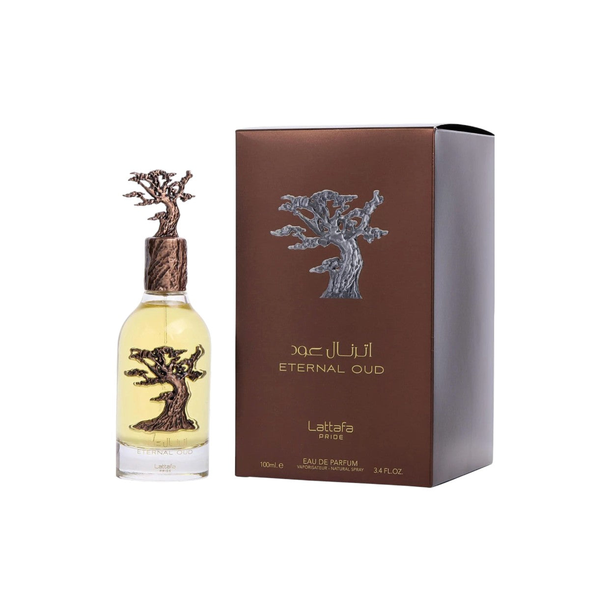 Lattafa Pride Eternal Oud unisex Eau De Parfum Spray 3.4 oz
