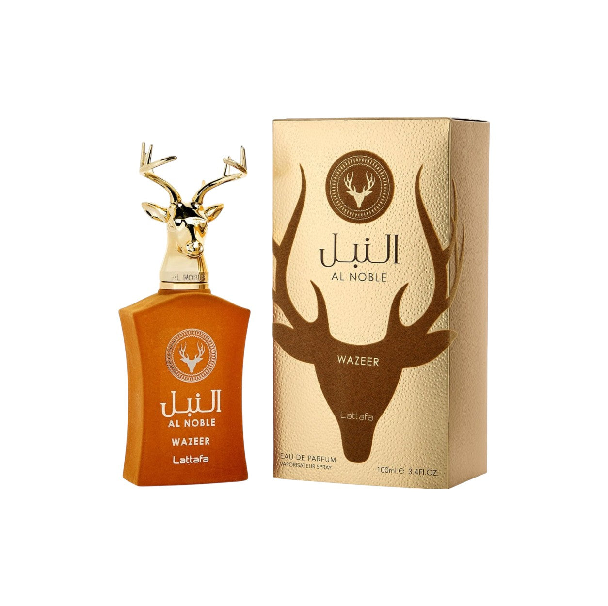 Lattafa Al Noble Wazeer unisex Eau De Parfum Spray 3.4 oz