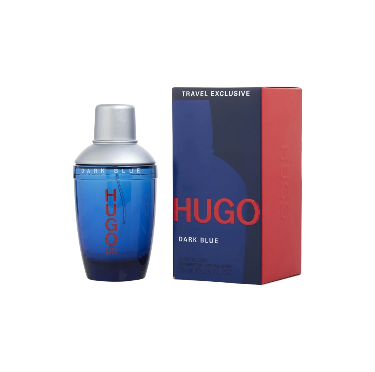 Hugo Dark Blue men Eau De Toilette Spray 2.5 oz