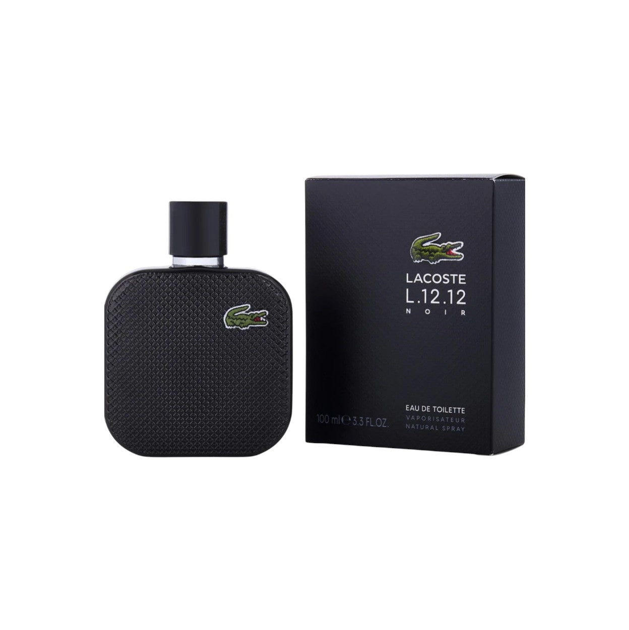 Lacoste Eau De Lacoste L.12.12 Noir men Eau De Toilette Spray 3.3 oz