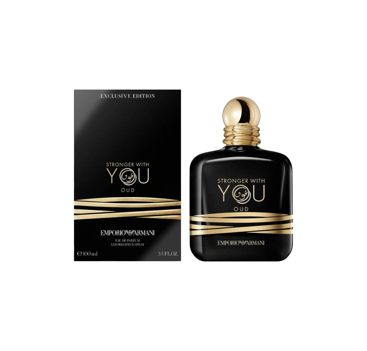 Emporio Armani Stronger With You Oud men Eau De Parfum Giorgio Armani 3.4oz