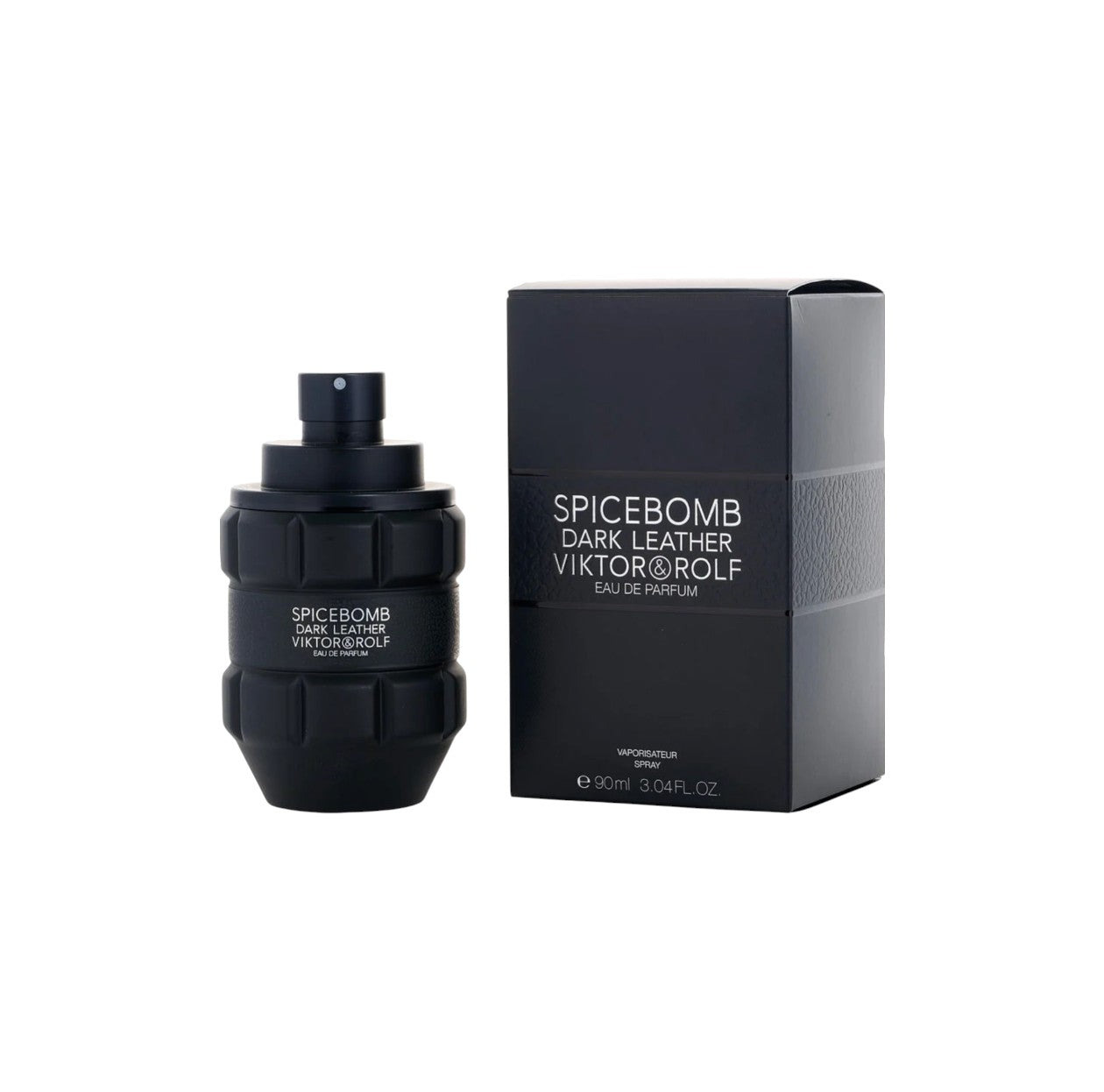 Spicebomb Dark Leather men Eau De Parfum Spray 3 oz