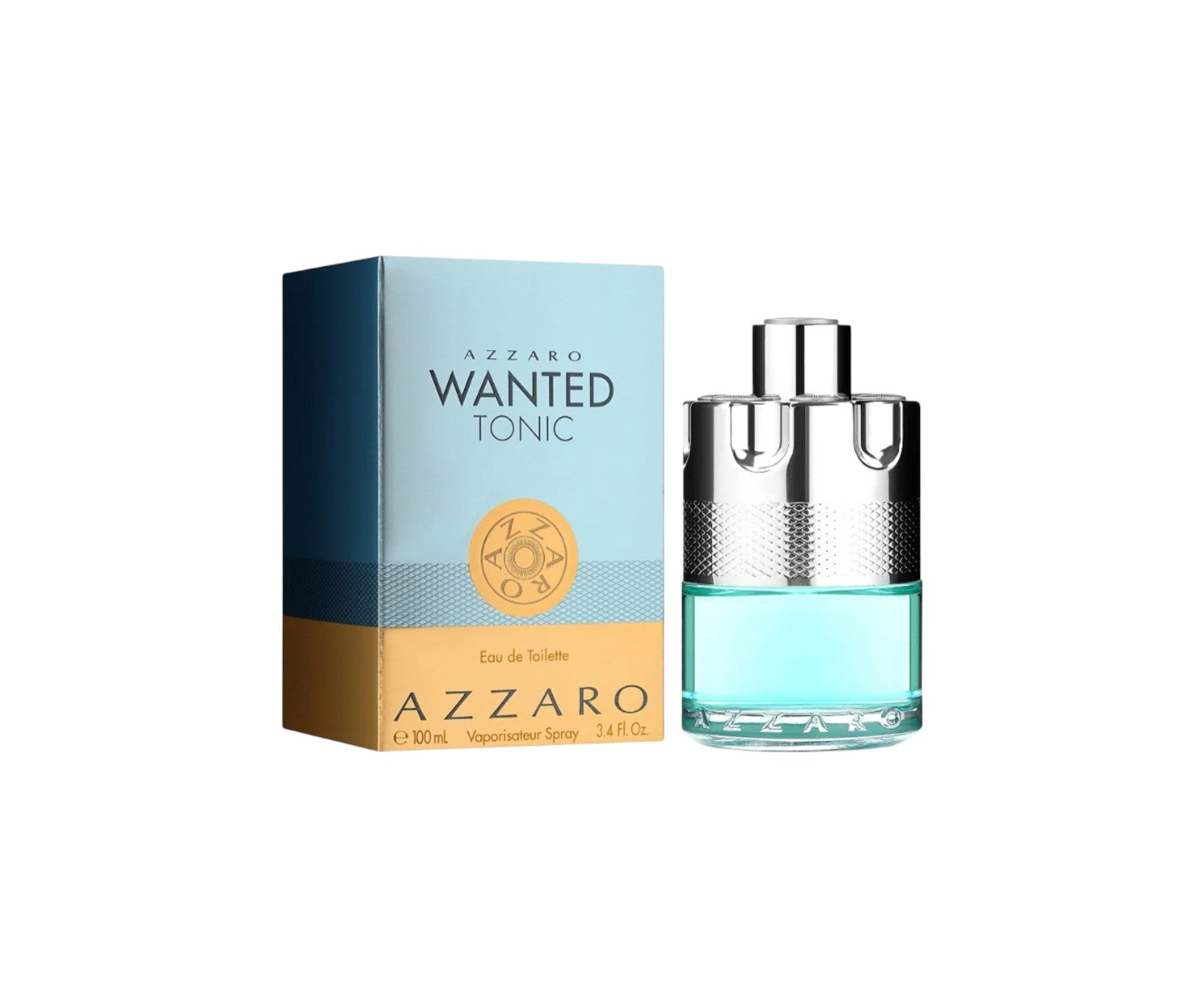 Azzaro Wanted Tonic men Eau De Toilette Spray 3.4oz